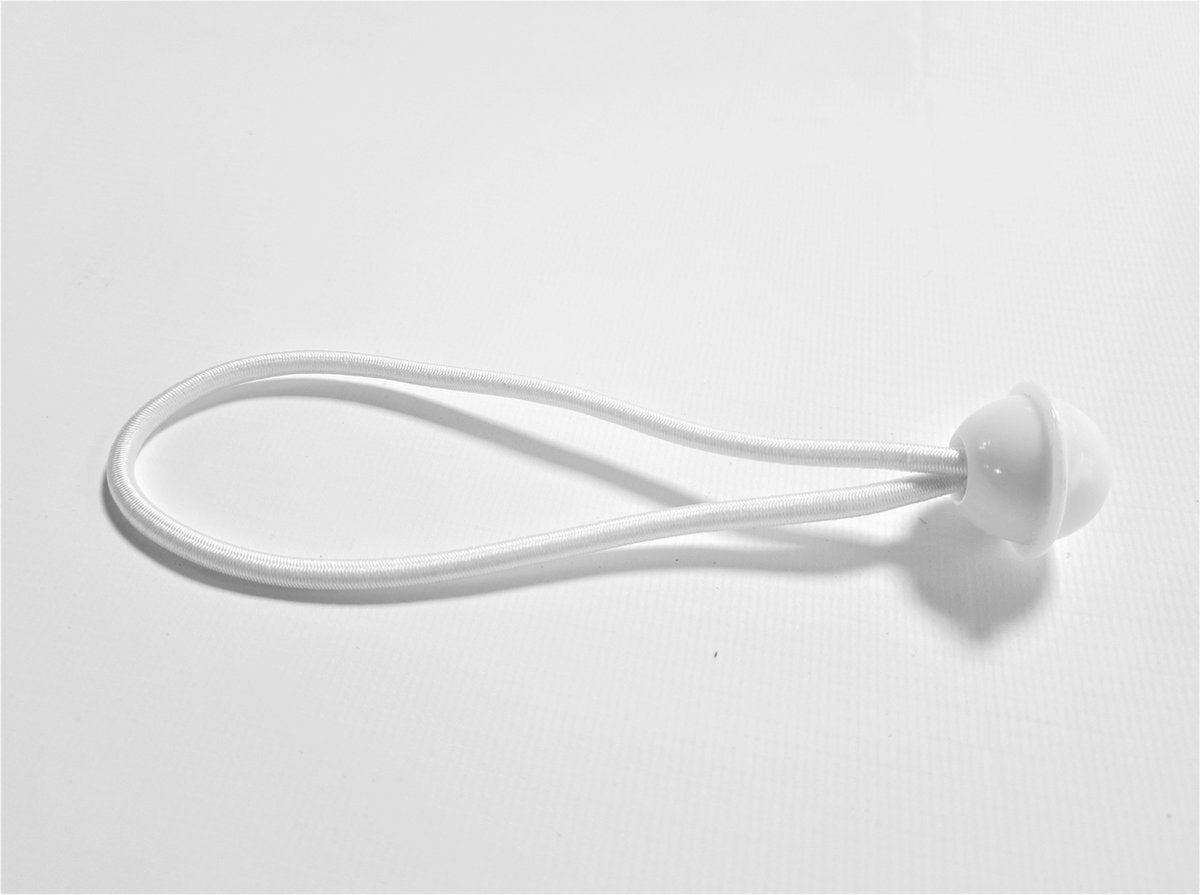  KC Partytent Elastiek Met Balletje | Lang | +/- 15 Cm | 40 Stuks