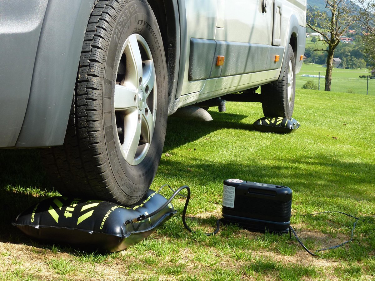  Flat-jack Bandenkussen Voor Nivelleren Caravans En Campers