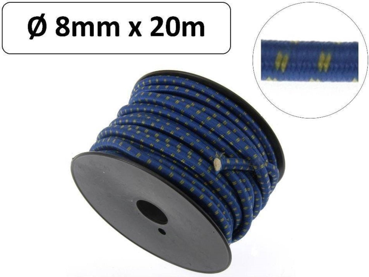  Benson Elastiek Op Rol 20 Meter 8 Mm