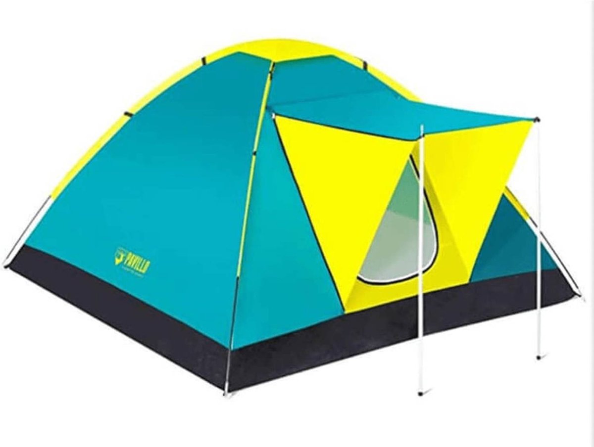  Pavillo Tent Coolground X3 Luifel - Groen - 3 Persoons