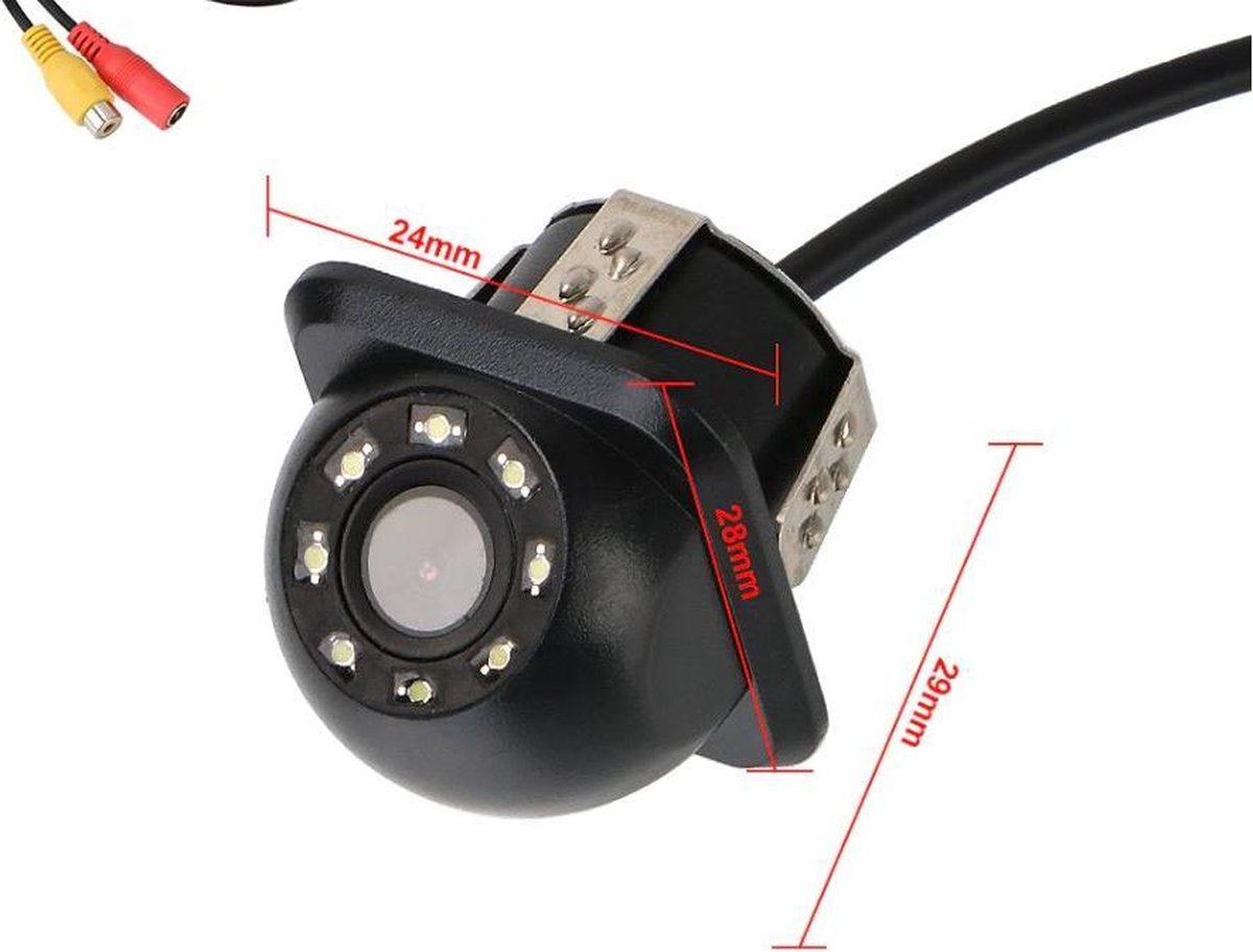  Achteruitrijcamera | Universeel | 8 LED