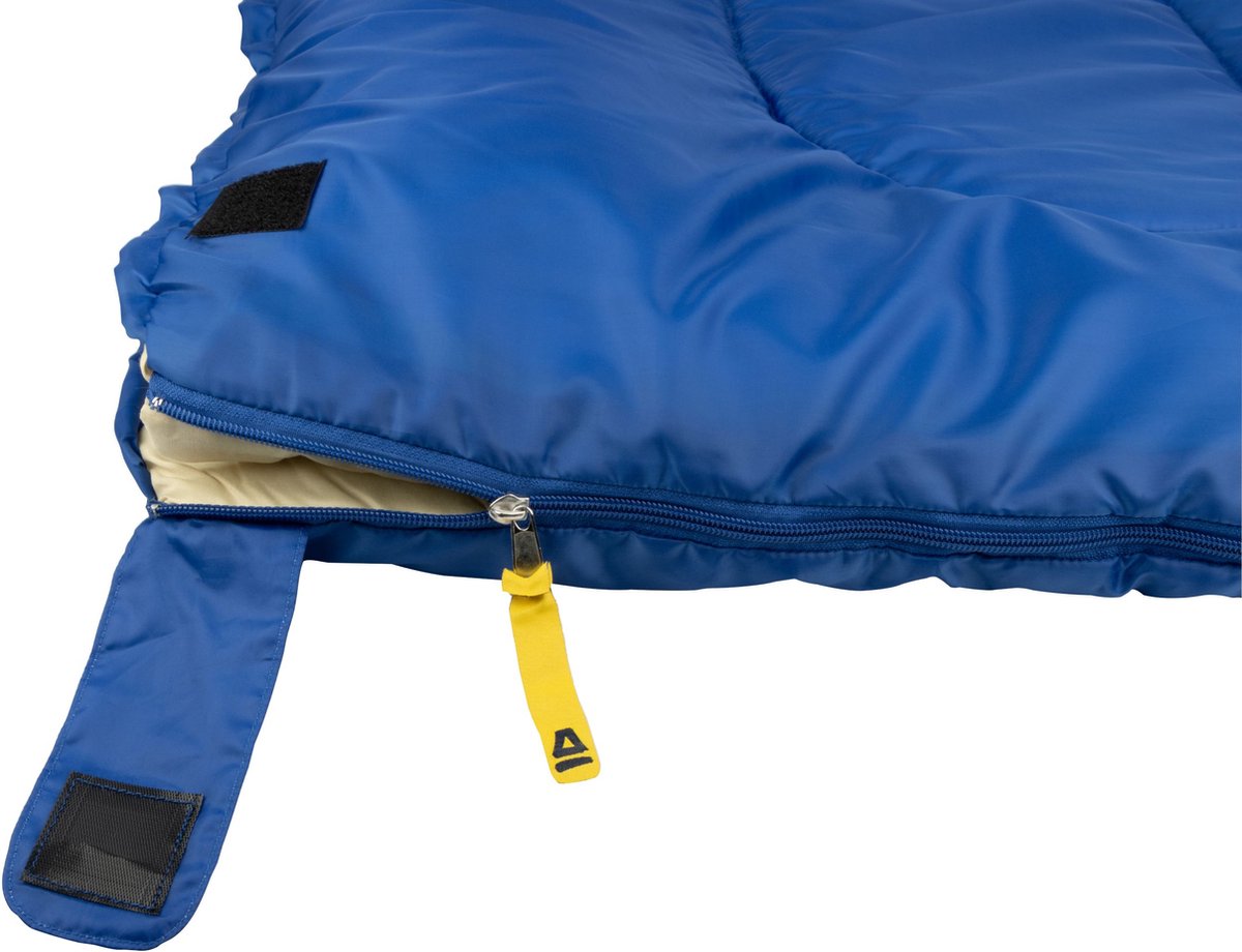  Abbey Camp Slaapzak Amsterdam-07 - Dekenmodel - 210 X 85 Cm - Kobalt