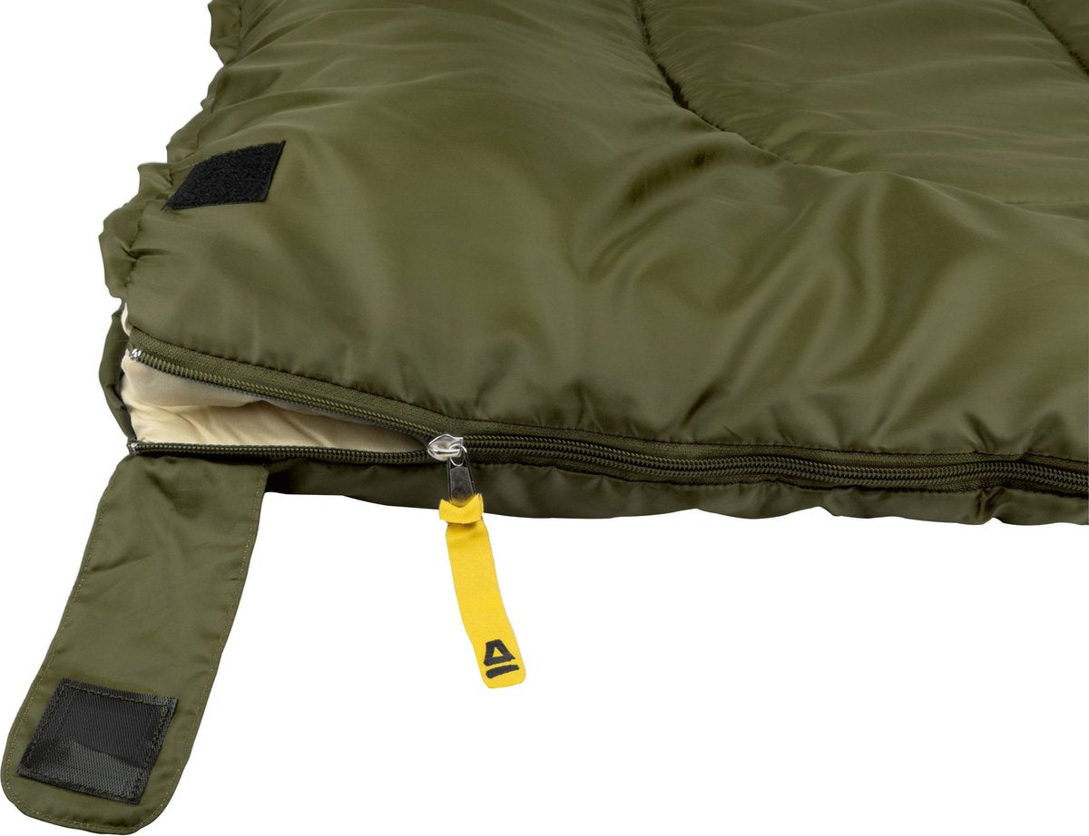  Abbey Camp Slaapzak Amsterdam-07 - Dekenmodel - 210 X 85 Cm - Groen