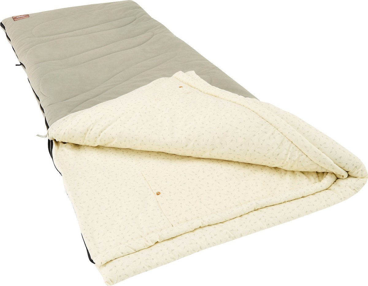  Coleman Monstera L Slaapzak - 205 X 85 Cm - Beige