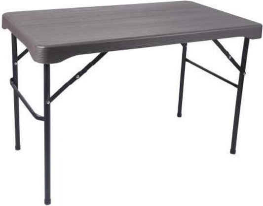 Rijoka Campingtafel Met Banken - Houtlook | Inklapbare Picknickset 108 X 60cm