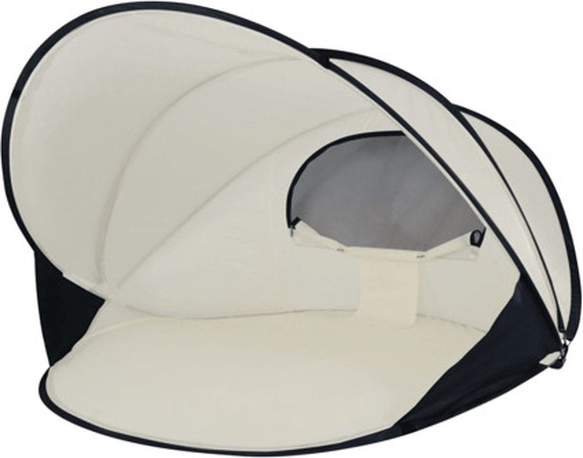  Deryan Luxe Pop Up Strandtent XXL - Anti-UV 50+ - Cream