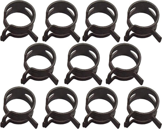  WiseGoods - Slangklemmen Set - Slangenklemmen - Veerklemmen - Slangklem - Set 6, 7, 8, 9, 10mm - Metalen Klem - Set 75 Stuks