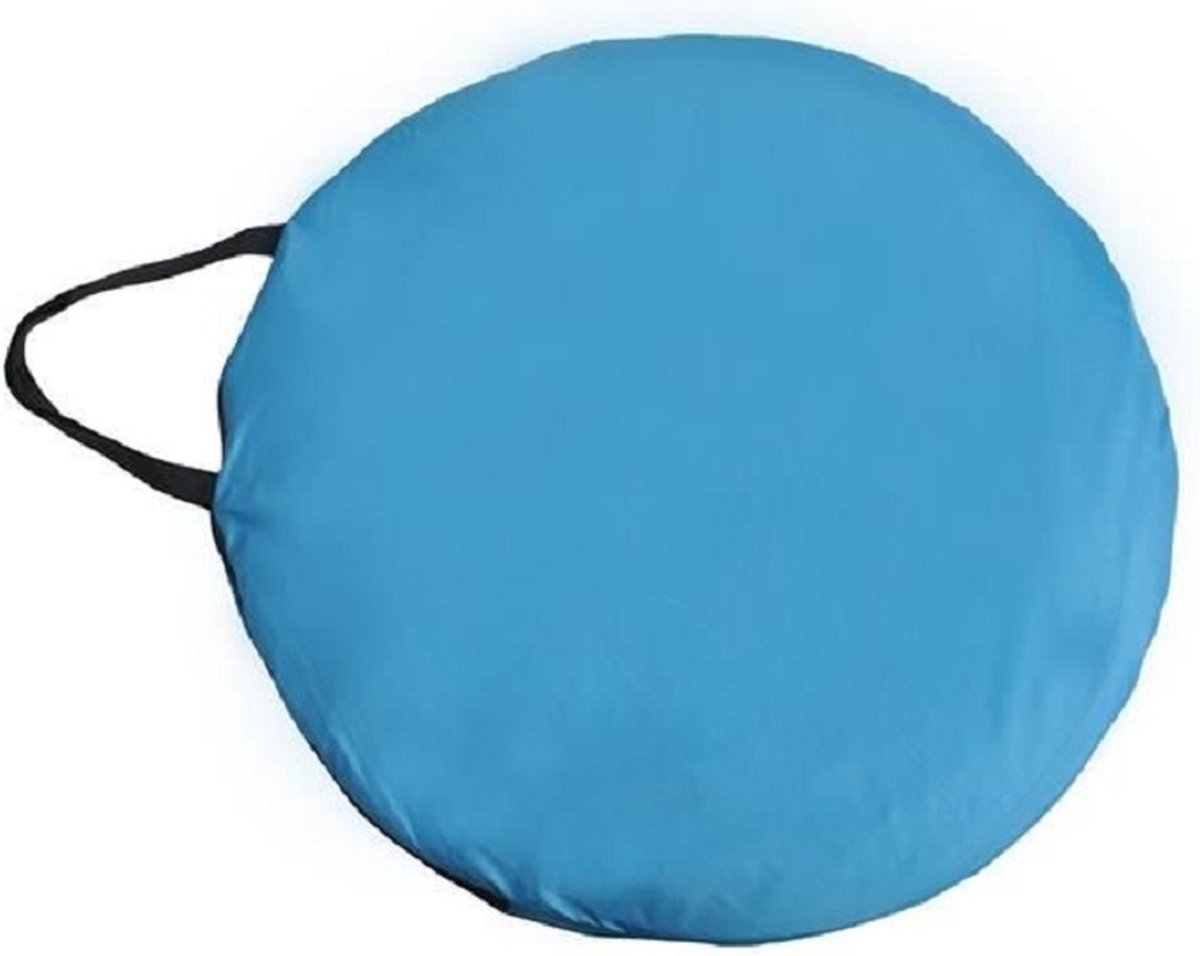 Merkloos 4 In 1 Pop-up Douchetent Voor Omkleden, Douchen, Toilet En Opslag - 1 Persoons Tent - Camping Douche En Omkleedtent - Inclusief Haringen En Draagtas - 190 X 110 X 110 Cm Blauw