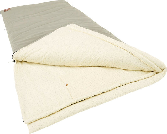  Coleman Monstera XL Slaapzak - 220 X 100 Cm - Beige