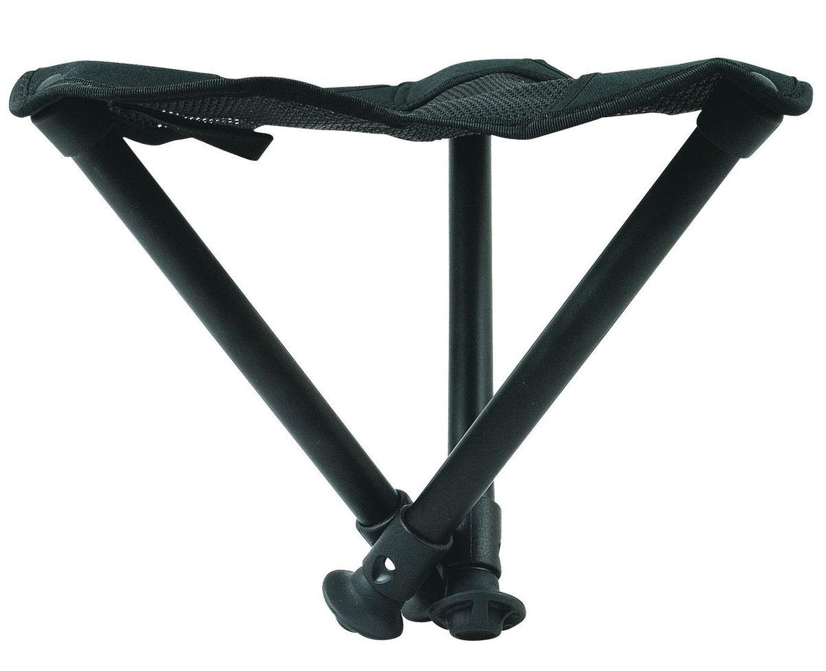  Walkstool - 3-Poots Krukje - Comfort 55 Cm - Verstelbaar - Zwart