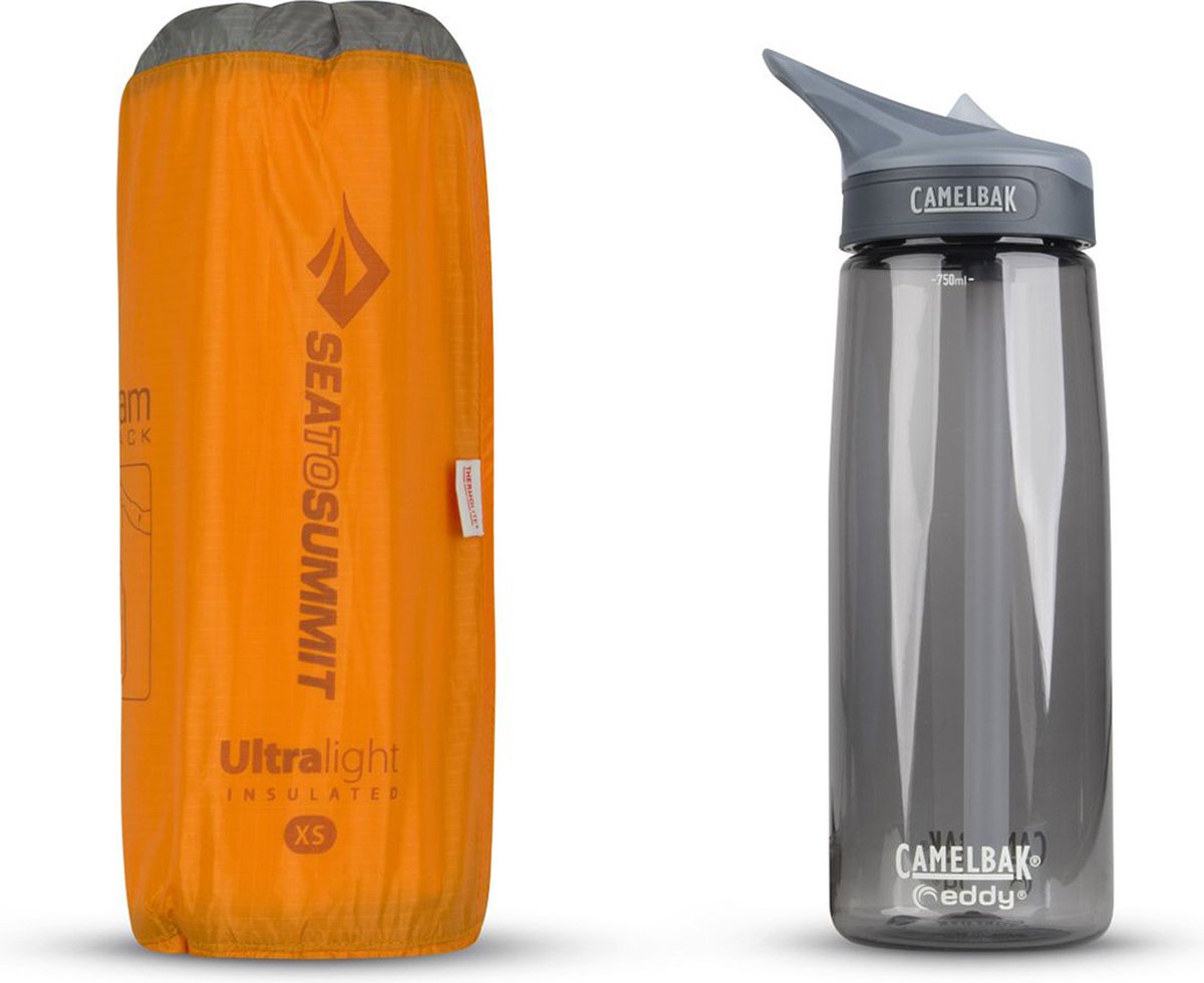  Sea To Summit UltraLight Insulated Regular Opblaasbare Slaapmat - 5cm - 480g - Oranje