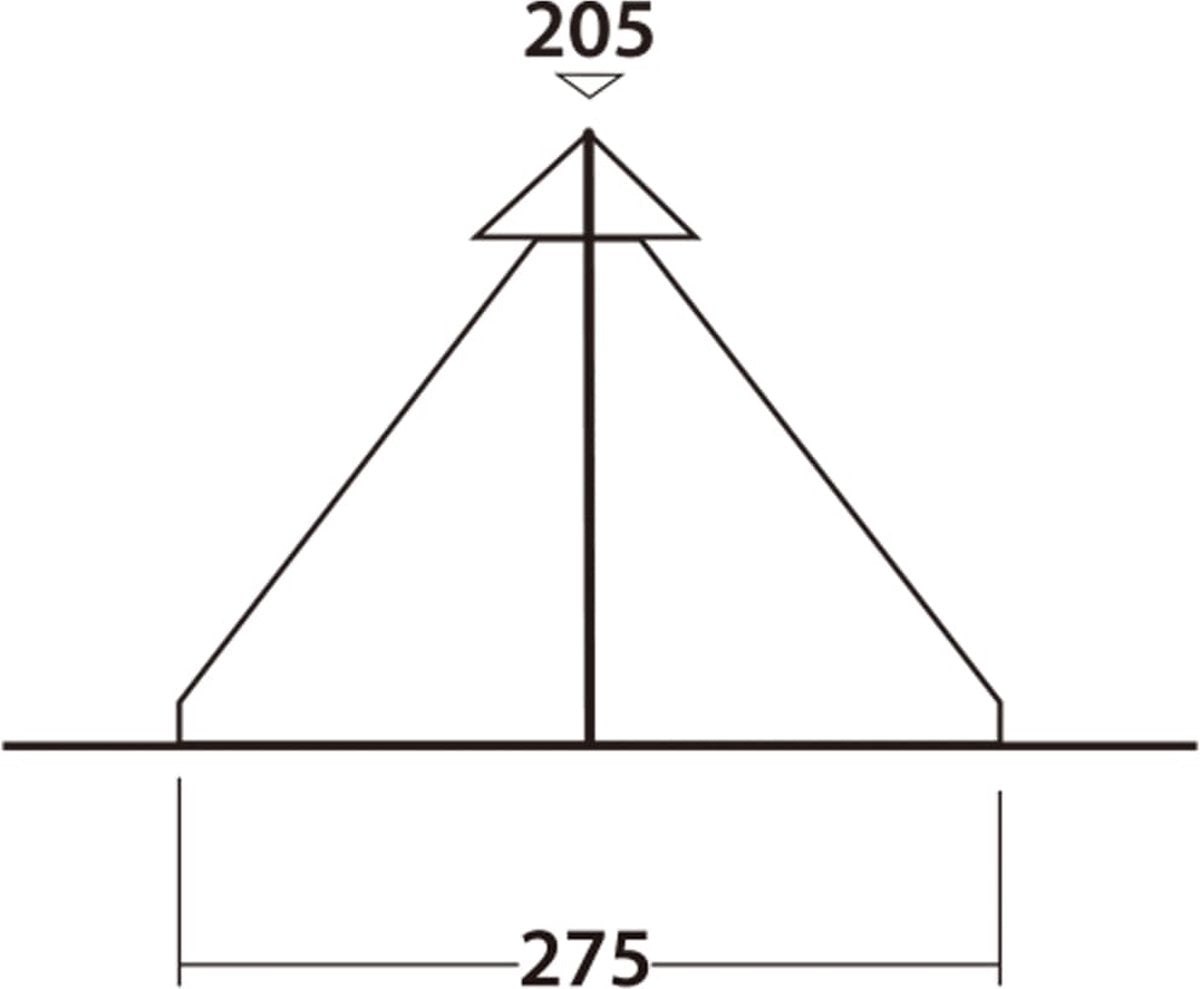  Easy Camp Tent Bolide 400 - Rood - 4 Persoons