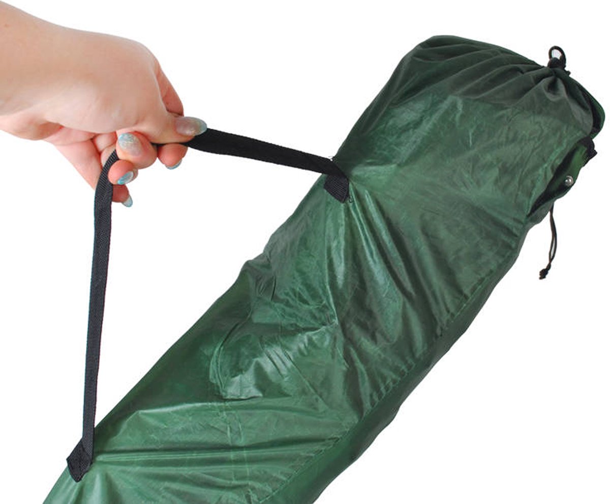  Campingstoel - Inklapbaar Visstoel - Vouwstoel - Comfortabel - Opvouwbaar Stoel - Max. 120 KG - Groen - Rheme