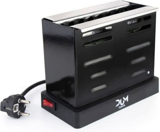  Kolenbrander Elektrische Dum Tosta - Kolenstarter - 800 Watt - Kolenverhitter - Kolen Opwarmen - Kooltjes - Kolen - Coco - Verwarmer - Amy Deluxe - Camping Kooktoestel - Kooktoestel Camping - Kookplaat -BBQ Starter – Shisha - Waterpijp