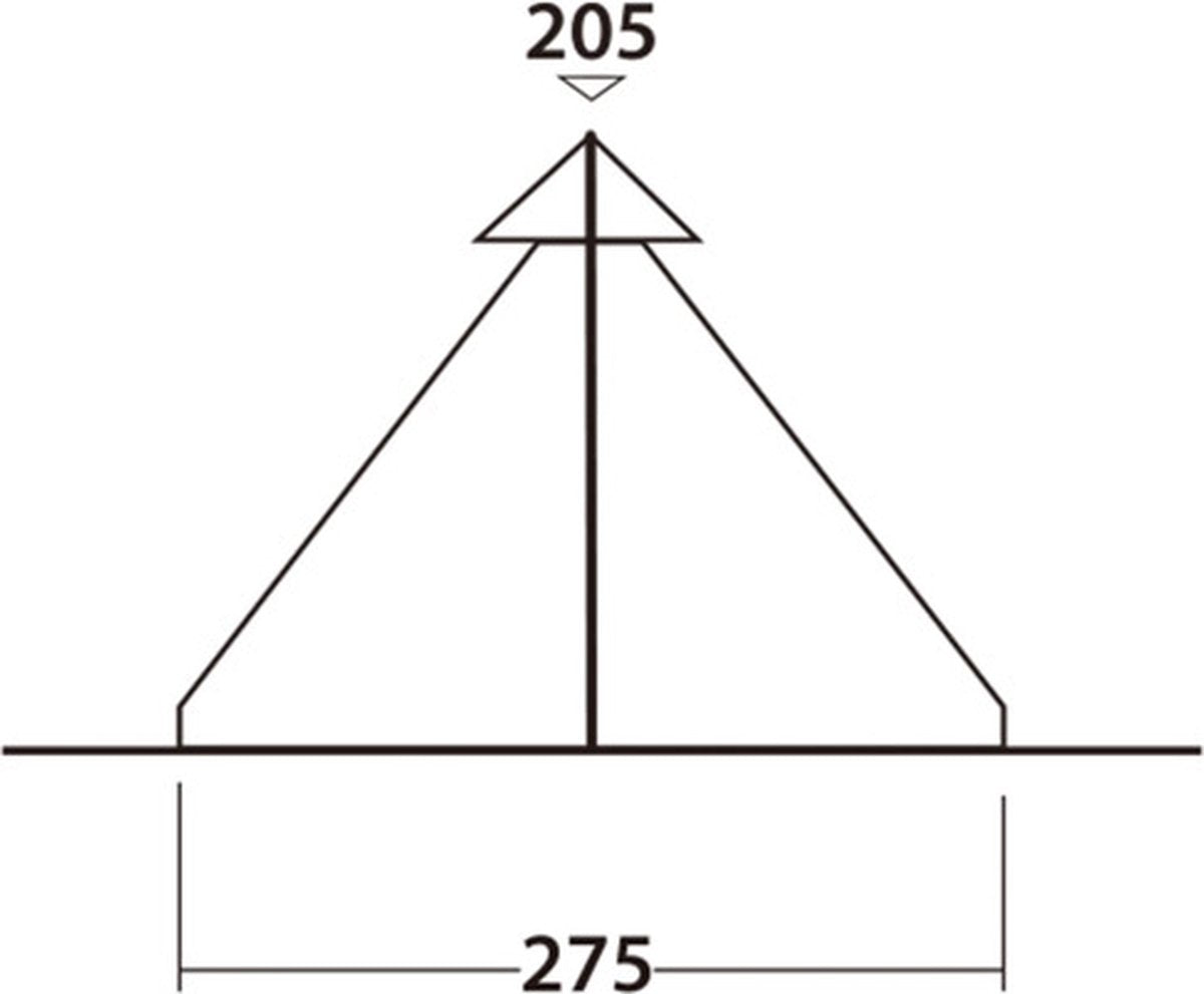  Easy Camp Tent Bolide 400 - Rood - 4 Persoons