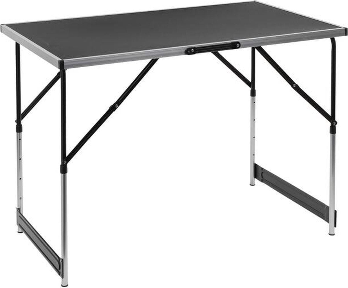  Hi Opvouwbare Campingtafel - 100 X 60 X 73-94 Cm