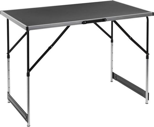  Hi Opvouwbare Campingtafel - 100 X 60 X 73-94 Cm