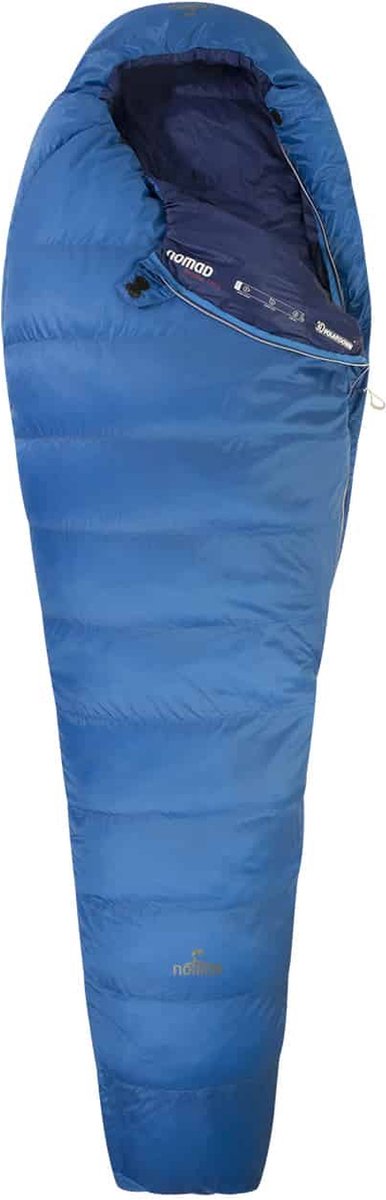  NOMAD® Pegasus 190 Slaapzak Links | 550 Gram | 215 X 77 Cm | Mummy Slaapzak Tot 195cm Lichaamslengte