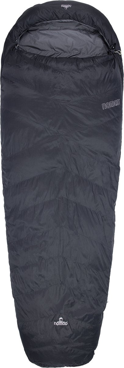  NOMAD® Taurus 250 Slaapzak | 210x80cm Grijs | Lichtgewicht &amp; Kwalitatief | Slaapzak | Incl Hoes