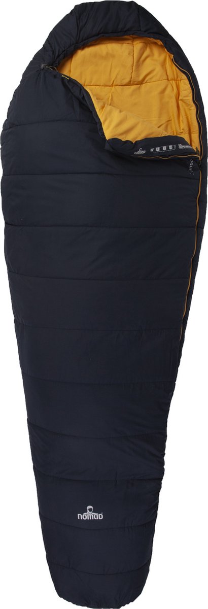  NOMAD® Inca 1200 Slaapzak | 210x80cm Blauw | Lichtgewicht &amp; Kwalitatief | Mummy Slaapzak | Incl Hoes