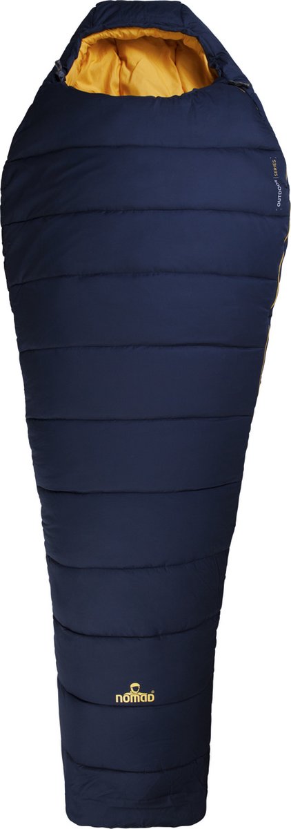  NOMAD® Inca 1200 Slaapzak | 210x80cm Blauw | Lichtgewicht &amp; Kwalitatief | Mummy Slaapzak | Incl Hoes