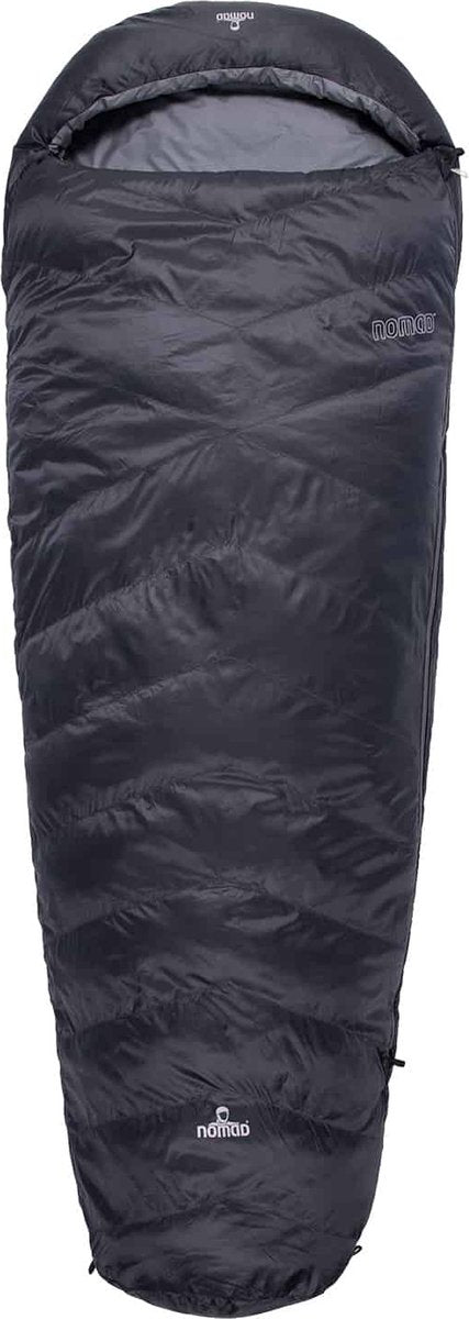  NOMAD® Taurus 400 Slaapzak | 210x80cm Grijs | Lichtgewicht &amp; Kwalitatief | Slaapzak | Incl Hoes