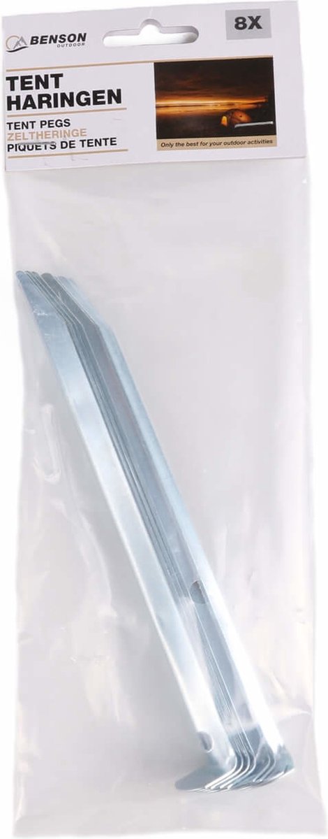  Benson Tentharingen 18 Cm - 8 Stuks
