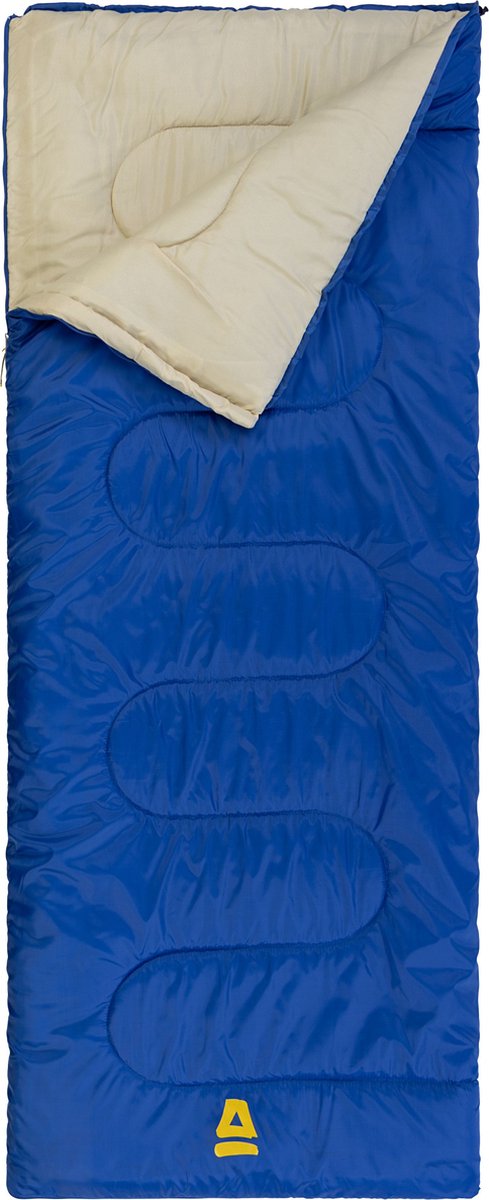  Abbey Camp Slaapzak Amsterdam-07 - Dekenmodel - 210 X 85 Cm - Kobalt