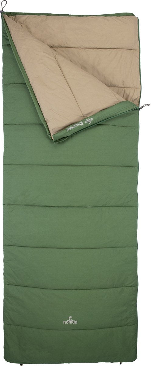  NOMAD® Blazer Slaapzak | 205x80cm Groen | Lichtgewicht &amp; Kwalitatief | Slaapzak | Incl Hoes