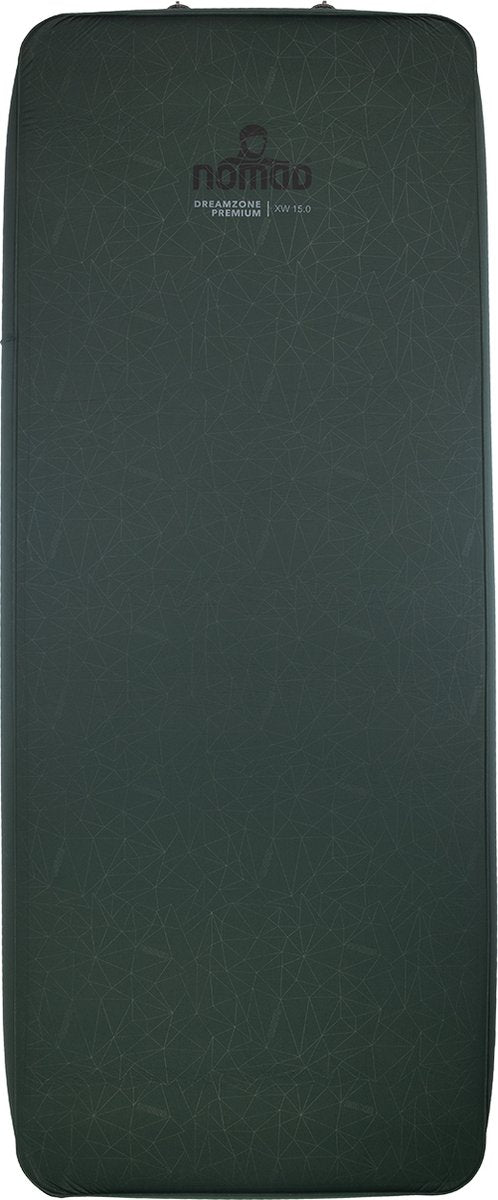  NOMAD® Dreamzone Premium XW 15.0 Slaapmat | Zelfopblazende Mat Groen | 198x78x15cm | Lichtgewicht &amp; Kwalitatief | Incl Hoes