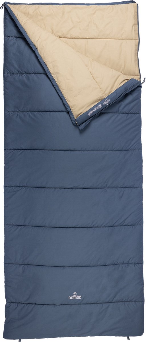  NOMAD® Blazer XL Slaapzak | 220x90cm Blauw | Lichtgewicht &amp; Kwalitatief | Slaapzak | Incl Hoes