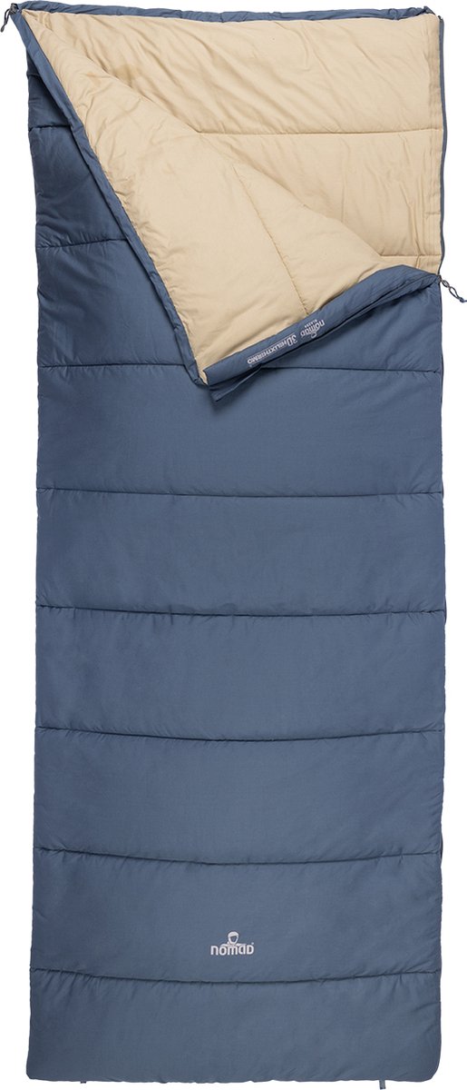  NOMAD® Blazer Slaapzak | 205x80cm Blauw | Lichtgewicht &amp; Kwalitatief | Slaapzak | Incl Hoes