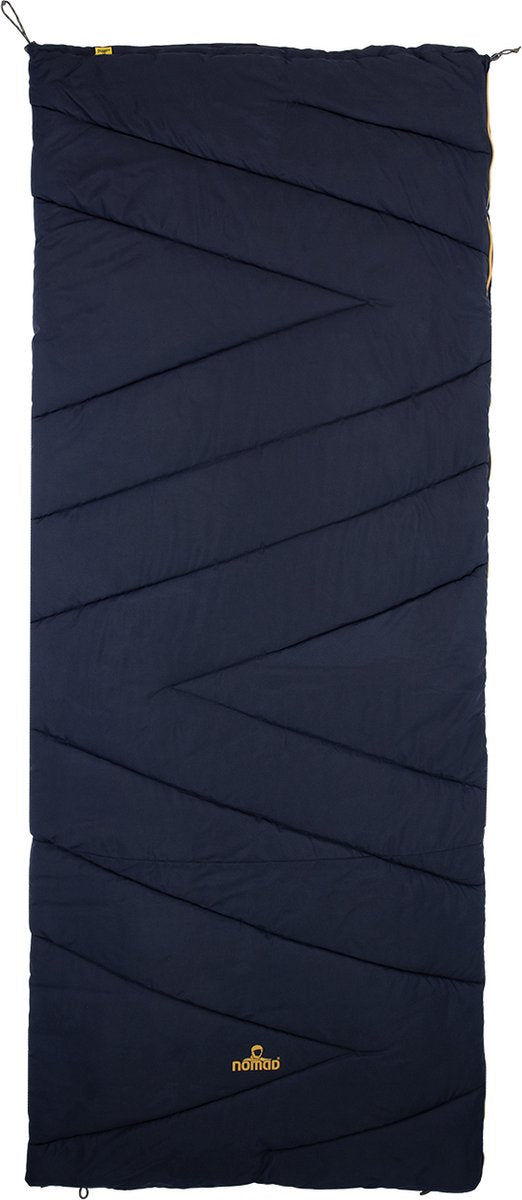  NOMAD® Bronco Slaapzak | 205x80cm Blauw | Lichtgewicht &amp; Kwalitatief | Slaapzak | Incl Hoes