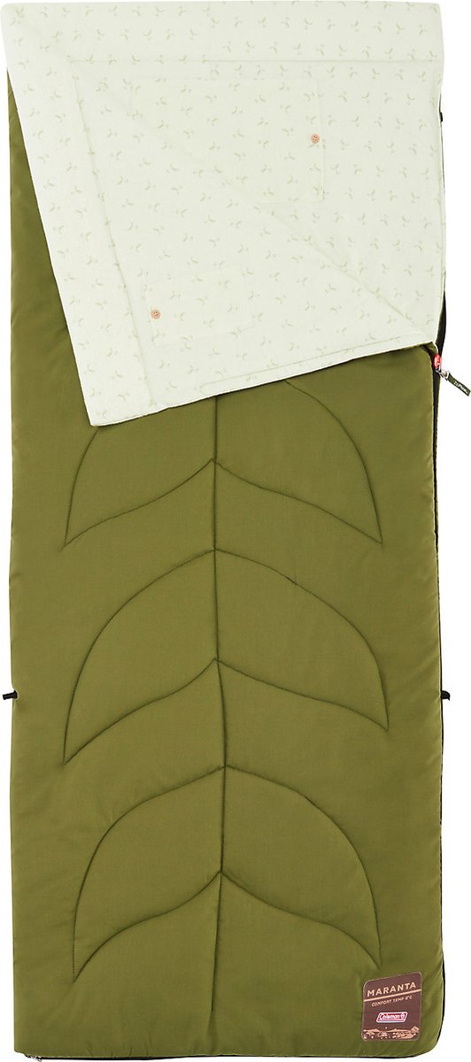 Coleman Maranta XL Slaapzak - 220 X 100 Cm - Groen