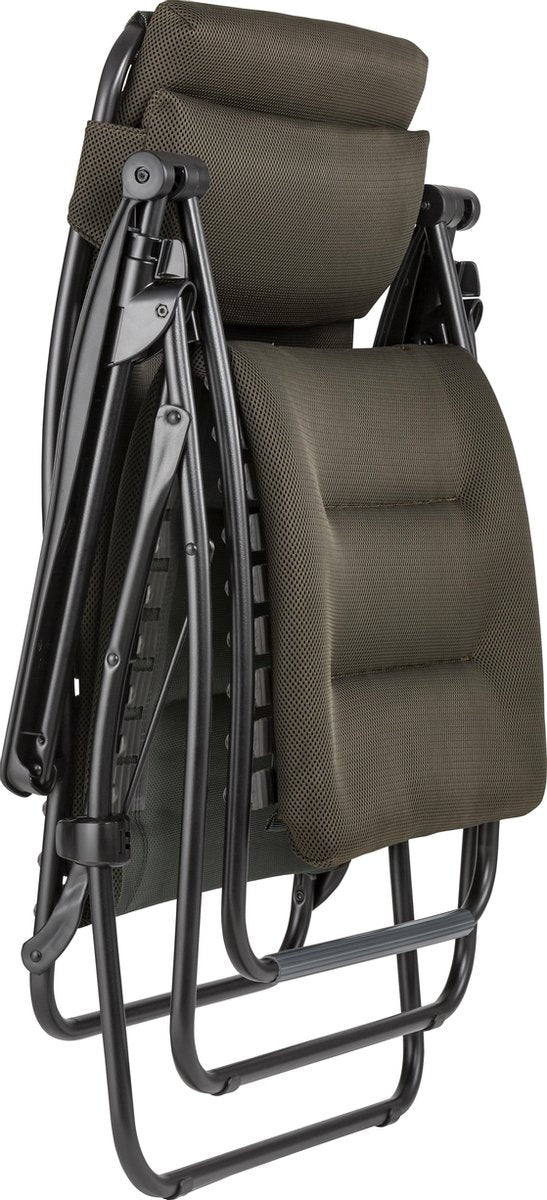  Lafuma RSX Clip Air Comfort - Relaxstoel - Verstelbaar - Inklapbaar- Zero Gravity - Taupe