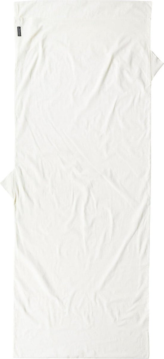  Cocoon Binnenslaapzak Mamo Travelsheet 220 X 88 Cm Katoen Wit