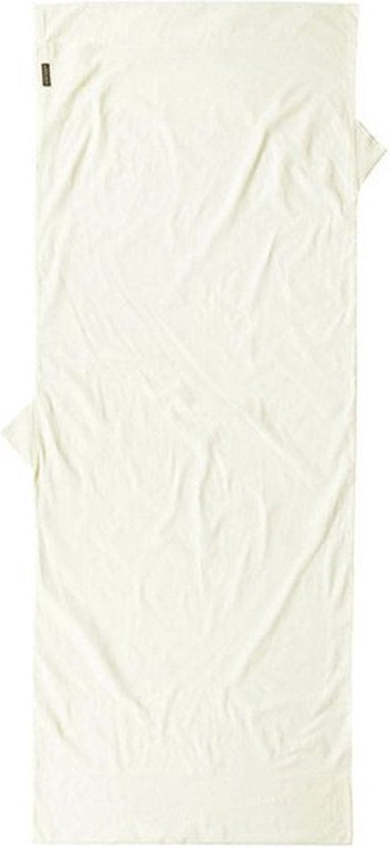  Cocoon Binnenslaapzak Mamo Travelsheet 220 X 88 Cm Katoen Wit