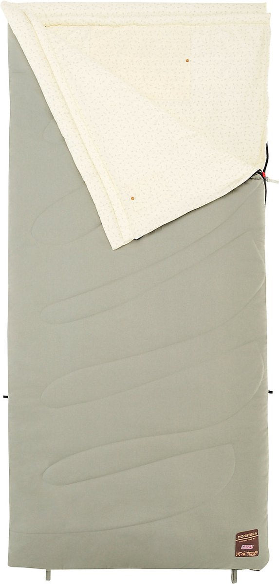 Coleman Monstera XL Slaapzak - 220 X 100 Cm - Beige