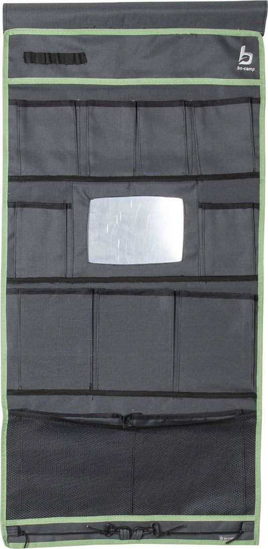  Bo-Camp - Tentorganizer - 12-vaks - Spiegel - 45x90cm - Grijs