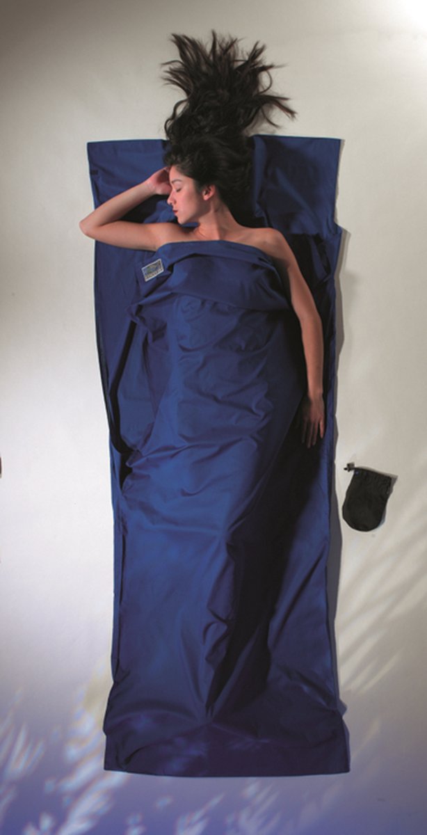  Cocoon TravelSheet - Lakenzak - Katoen - Ultramarine Blue