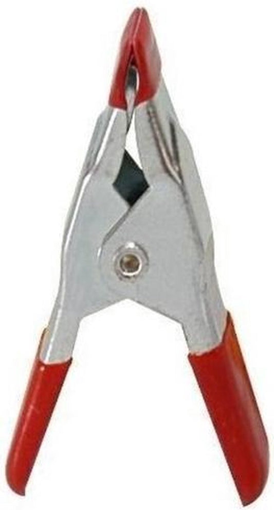 Merkloos Set Van 16x Stuks Mini Zeilklemmen/zeilclips 5 Cm Kunststof/staal - Dekzeil Klemmen - Hobbyklemmen - Camping/outdoor Klemmen