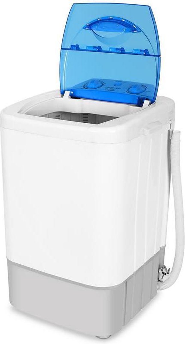  OneConcept SG002 Mini-Waschmaschine Voor 2,8 Kg - 250W Wasvermogen - 2 Programma's - Waterdicht - Wit