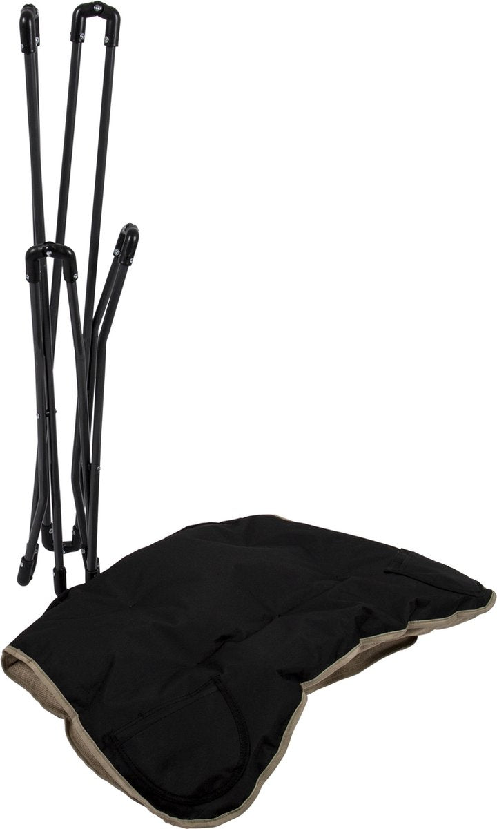  Bo-Camp - Urban Outdoor - Vlinderstoel - Grainger - M - Nika - Beige