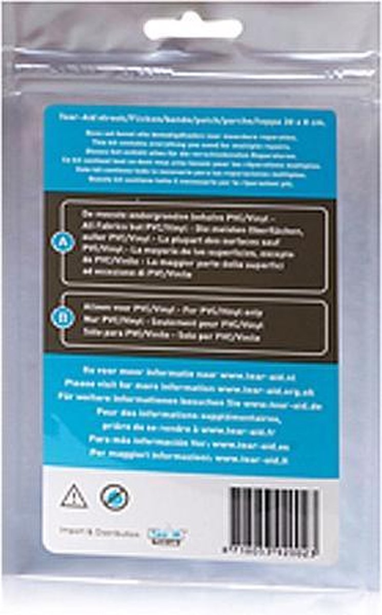  Tear - Aid - Reparatiemiddel - Type A En B Zakje - Combideal