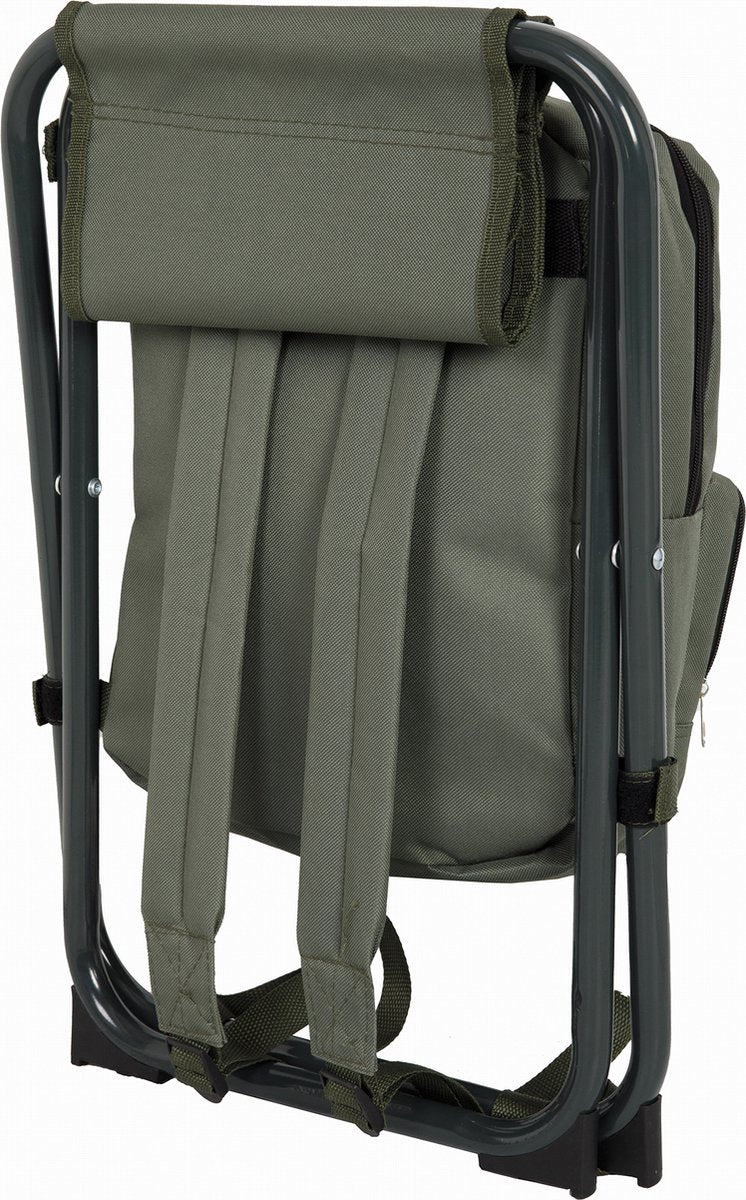  Capture Outdoor, "Traveller OX-37" Camping Kruk Met Rugzak, Opvouwbaar, Lichtgewicht, Verstelbare En Gevoerde Draagriemen, …