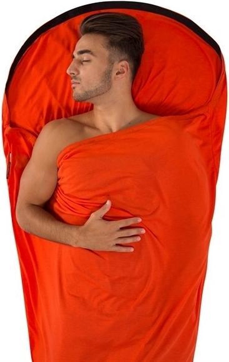  Sea To Summit - Reactor Extreme Thermolite® Mummy Liner - Lakenzak - Extra Verwarmend - Rood