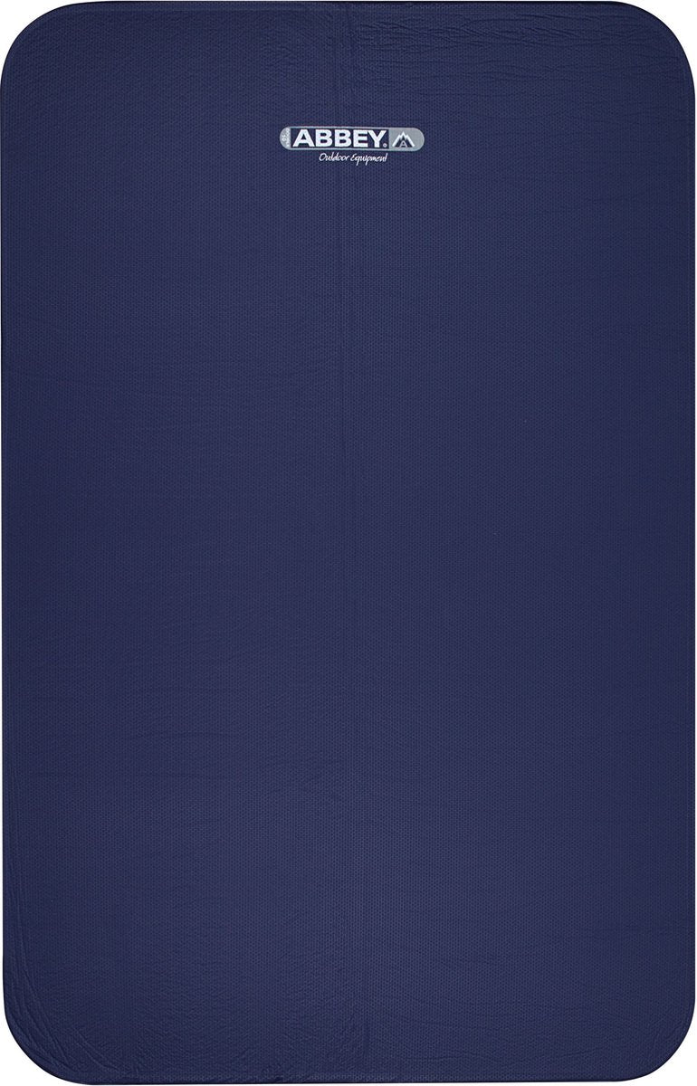  Abbey Camp 3D Zelfopblaasbaar Matras - 2 Persoons - 201 X 132 X 10 Cm - Marine