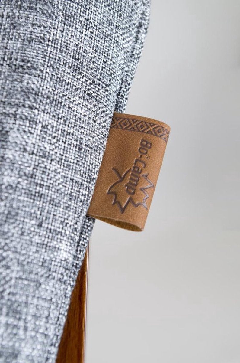 Bo-Camp - Urban Outdoor - Relaxstoel - Bloomsbury - L - Oxford Polyester - Grijs