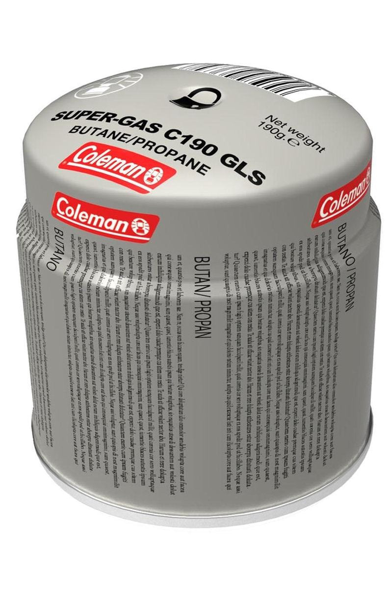 Coleman Prik Gas Cartouche Met Veiligheidsventiel 190g - Cosiscoop Gaslantaarn - Metaal -