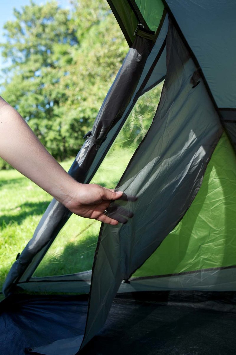  Coleman Darwin 4 Plus Koepeltent - 4-Persoons - Groen